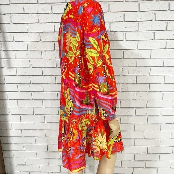 Farm Rio Women’s Magic Forest Cotton Dress - Picture 5 of 12